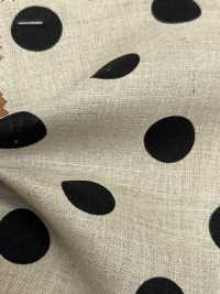 DOT-7000-1 Linen Loomstate Dot Pattern[Textile / Fabric] HOKKOH Sub Photo