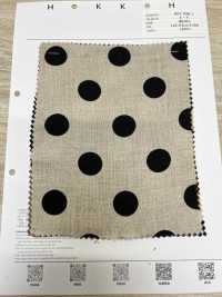 DOT-7000-1 Linen Loomstate Dot Pattern[Textile / Fabric] HOKKOH Sub Photo