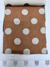 DOT-7000-1 Linen Loomstate Dot Pattern[Textile / Fabric] HOKKOH Sub Photo