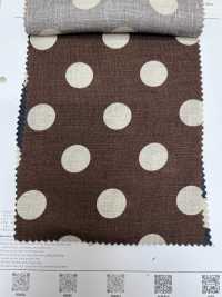 DOT-7000-1 Linen Loomstate Dot Pattern[Textile / Fabric] HOKKOH Sub Photo