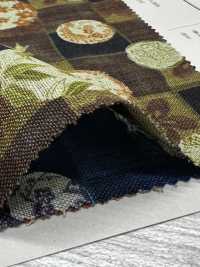 83058 Uneven Thread Cloth Manyofu Garland Lattice[Textile / Fabric] VANCET Sub Photo