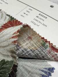 83059 Uneven Thread Cloth Manyofu Kikutsuru[Textile / Fabric] VANCET Sub Photo