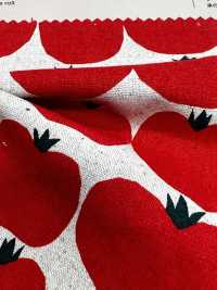 850412 Linen Linen Canvas TOMATO[Textile / Fabric] VANCET Sub Photo