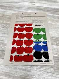 850412 Linen Linen Canvas TOMATO[Textile / Fabric] VANCET Sub Photo