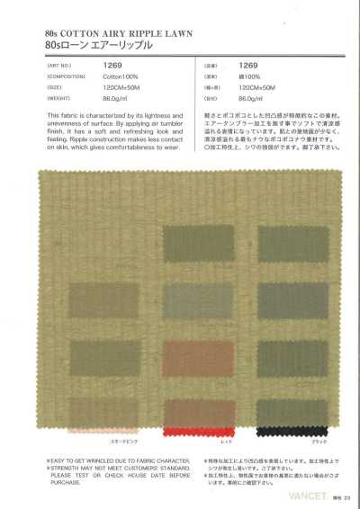 1269 80s Lawn Air Ripple