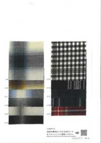 8618 30 Thread Viyella Fuzzy Check[Textile / Fabric] VANCET Sub Photo