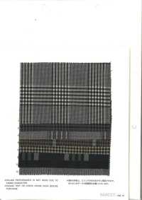 8849 T/R Check Twill Stretch[Textile / Fabric] VANCET Sub Photo