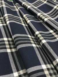 8849 T/R Check Twill Stretch[Textile / Fabric] VANCET Sub Photo