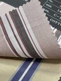 51026 40 Thread Typewriter Cloth Regimental Stripe[Textile / Fabric] VANCET Sub Photo