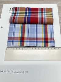 55008 40 Single Thread Broadcloth Broadcloth Madras Check[Textile / Fabric] VANCET Sub Photo