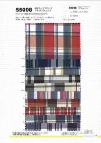 55008 40 Single Thread Combed Broadcloth Madras Check[Textile / Fabric] VANCET Sub Photo