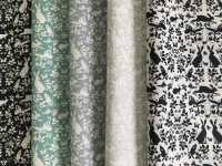 850376 Linen Linen Canvas Natural Animal Rabbit Garden[Textile / Fabric] VANCET Sub Photo