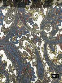 A-8109 16W Corduroy Paisley Print[Textile / Fabric] ARINOBE CO., LTD. Sub Photo