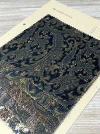 A-8109 16W Corduroy Paisley Print[Textile / Fabric] ARINOBE CO., LTD. Sub Photo