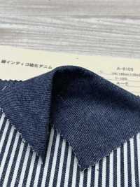 A-8105 Cotton Indigo Sulfide Denim[Textile / Fabric] ARINOBE CO., LTD. Sub Photo