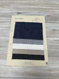 A-8105 Cotton Indigo Sulfide Denim[Textile / Fabric] ARINOBE CO., LTD. Sub Photo