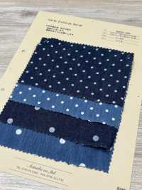 INDIA-466 Indigo Discharge Design[Textile / Fabric] ARINOBE CO., LTD. Sub Photo