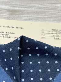 INDIA-466 Indigo Discharge Design[Textile / Fabric] ARINOBE CO., LTD. Sub Photo