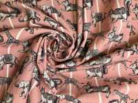 850386 Linen Linen Canvas Animal Land Merry-go-round[Textile / Fabric] VANCET Sub Photo