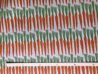 850396 Linen Linen Canvas Natural Print Carrot[Textile / Fabric] VANCET Sub Photo