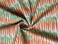 850396 Linen Linen Canvas Natural Print Carrot[Textile / Fabric] VANCET Sub Photo