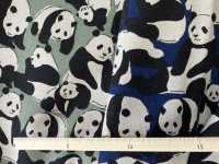 850406 Linen Linen Canvas Animal Panda[Textile / Fabric] VANCET Sub Photo