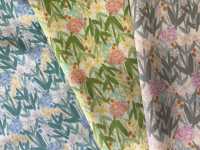 850411 Graceful World Broadcloth Creation Leaves Flora[Textile / Fabric] VANCET Sub Photo