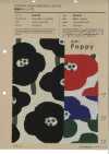 850430 SEVENBERRY® Cotton Linen Canvas Poppy