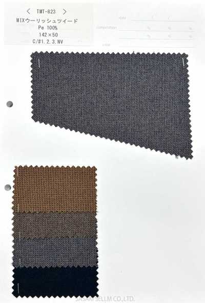 TMT-823 MIX Wool-Like Tweed