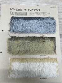 NT-6380 Craft Fur [Two-tone Blush][Textile / Fabric] Nakano Stockinette Industry Sub Photo