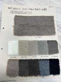 NT-2011 Craft Fur [baby Alpaca Blend][Textile / Fabric] Nakano Stockinette Industry Sub Photo