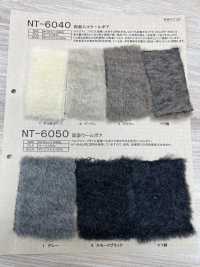 NT-6040 Craft Fur [double-sided Eco Wool Boa][Textile / Fabric] Nakano Stockinette Industry Sub Photo