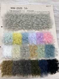 WW-2525 Craft Fur [lamb][Textile / Fabric] Nakano Stockinette Industry Sub Photo