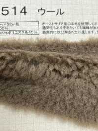 WO-1514 Craft Fur [Wool Sheep][Textile / Fabric] Nakano Stockinette Industry Sub Photo