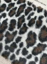 1768-P Craft Fur [leopard][Textile / Fabric] Nakano Stockinette Industry Sub Photo