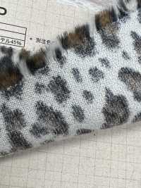 1768-P Craft Fur [leopard][Textile / Fabric] Nakano Stockinette Industry Sub Photo