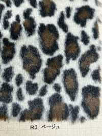 1768-P Craft Fur [leopard][Textile / Fabric] Nakano Stockinette Industry Sub Photo