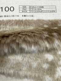 NT-5100 Craft Fur [Bambi][Textile / Fabric] Nakano Stockinette Industry Sub Photo