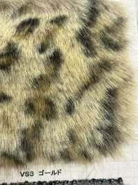 NT-9123 Craft Fur [leopard Cat][Textile / Fabric] Nakano Stockinette Industry Sub Photo