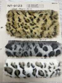 NT-9123 Craft Fur [leopard Cat][Textile / Fabric] Nakano Stockinette Industry Sub Photo