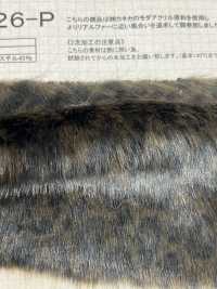 NT-3026-P Craft Fur [Leopard][Textile / Fabric] Nakano Stockinette Industry Sub Photo