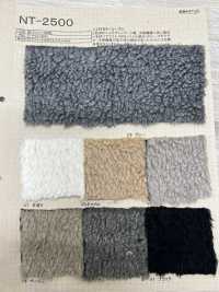 NT-2500 Craft Fur [Bicolor Sheep][Textile / Fabric] Nakano Stockinette Industry Sub Photo