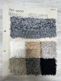 NT-4500 Craft Fur [Bicolor Sheep][Textile / Fabric] Nakano Stockinette Industry Sub Photo