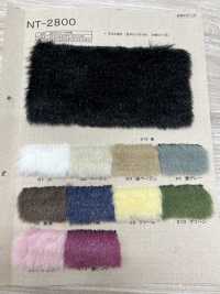 NT-2800 Craft Fur [Silver Shearling][Textile / Fabric] Nakano Stockinette Industry Sub Photo