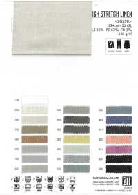 ZG200 HIGH STRETCH LINEN[Textile / Fabric] Matsubara Sub Photo