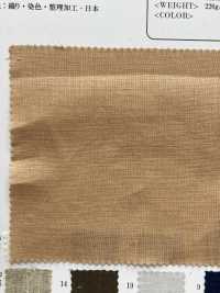 DCOL1012 Supple Linen That Looks Like It Has Been Washed (Ecru)[Textile / Fabric] Oharayaseni Sub Photo