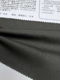 OSDC40333 Supima Cotton 80/1 & French Linen 1/60 2/1 Super Twill Sillky-Finish Both Sides Inspected (Reversibl[Textile / Fabric] Oharayaseni Sub Photo