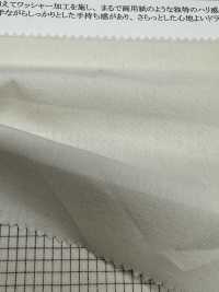 14391 Yarn-dyed Cotton Paper Broadcloth Washer Processing[Textile / Fabric] SUNWELL Sub Photo