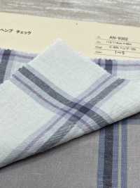 AN-9302 Cotton Hemp Check[Textile / Fabric] ARINOBE CO., LTD. Sub Photo