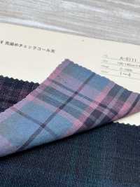 A-8111 21W Yarn Dyed Check Corduroy[Textile / Fabric] ARINOBE CO., LTD. Sub Photo